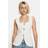 H&M Textured Jersey Waistcoat - White