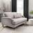 Dunelm Isla Three Seater - Loose Sofa Cover Natural