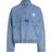 Calvin Klein Relaxed Denim Half Zip Jacket - Denim