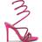 Carvela Fabric Heels Sandals - Fuchsia