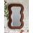 Gallery Direct Hasker Small Brown Wall Mirror