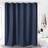 Dunelm Waffle Shower Curtains Navy