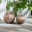 Dunelm Set of 2 Bronze Resin Garden Sculpture Balls