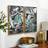 Dunelm Set of 2 Monkey Canvases - Multicolor Framed Art