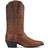 Ariat Women's Heritage R Toe Western Cowboy Boot, Distressed Brown, Wide