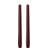 Uyuni 2-pak LED Kronelys Wine Red LED-lys