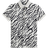 J.Lindeberg Tour Tech Print Polo - Grey