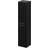 Napoli Matt Black 350mm x 1600mm Wall Mounted Tall Storage Unit