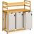AdelDream Premium Wäschekorb 150L Hellgrau