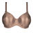 PrimaDonna Satin BH Med Bygel - Brun