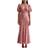 Malina Ditsy Puff Sleeve Maxi Dress - Pink