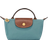 Longchamp Le Pliage Original Clutch Bag - Eucalyptus Green