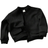 Shein Unisex Baby Black Bomber Jacket Soft Suede Fabric Casual Pockets Design Suitable For Outings
