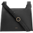 Cuyana Cuyana Double Loop Bag in Italian Pebbled Leather, Black Women's Crossbody Bags
