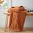 Catherine Lansfield So Soft Boucle Blankets Orange (170x130cm)