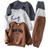 Shein pcsSet Baby BoyGirl Casual Letter Printed Hoodies And Loose Fit Sweatpants Outfits Suitable For Everyday Casual And Outdoor Activities Fit For FallWin