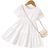 Shein Young Boys Casual Solid Color Short Sleeve Dress Summer