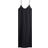 H&M Linen Strappy Dress - Black