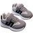 Shein pair Unisex PU Sports Shoes With Hook And Loop Strap Fashionable And Comfortable For Everyday Wear Childrens Shoes