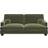Solace+Co Addison 3 Seater Velvet Sofa 190cm 3 Seater