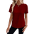 Shein Womens Casual Plain Short Sleeve TShirt Summer