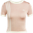 adidas Knitted T-Shirt - Beige