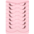 Shein Himirell 7pairs Cat Eye Cross And Transparent Stem Short Style Natural False Eyelashes, Essential For Daily Makeup