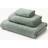 Westwing Collection Handtuch-Set Premium Handtuch Grün (140x70cm)