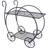 mysmartbuy Metal Garden Cart Plant Stand H73 x W70 x D34 cm