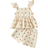 Shein Toddler Girls Chiffon Heart Print Flutter Sleeve Top & Shorts Set For Summer