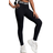Shein Girls Letter Tape Waist Leggings