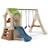 Step2 Play Up Gym Set Kids Outdoor Swing Set with Slide Plastic Play Set with Swings