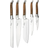 Laguiole By Hâws Knivset 5 Delar Olivträ Knivset