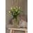 Eadl Jason Large Gold/Transparent Vas 34cm