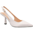 Shein Summer Womens Pointed Toe Low Heel Backless Sandals Korean Style Plaid Pattern Thick Heeled SlipOn Flats French Vamp Design Dress Shoes