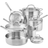 KitchenAid - Cookware Set with lid 11 Parts