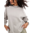Daisy Street Relaxed Sweatshirt - Grey Marl