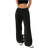 Shein Black Soft Knitted Lounge Pants