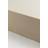 H&M Fitted Cotton Double Bed Sheet Brown (200x140cm)