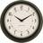 Beyond Time Retro Beyond Time 50s Sort Vægur 23cm