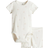 H&M Baby 2-Piece Ribbed Cotton Set - White
