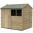 Forest Garden 4LIFE Reverse Apex Shed 8x6, 2