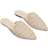 Shein Plus Pointed Toe Flat Mules - Gold Color