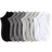 H&M Ankle Socks 10-pack - Grey Marl/Black