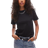 Topshop T-shirt I Krympt Design - Svart