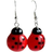 Shein Resin Ladybug Earrings, Y2k Bug Earrings, Weird Earrings