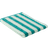 Åhléns Home Randig Handduk 50x70 cm Badrumstextilier Grön Gästhandduk Grön, Vit (70x50cm)