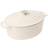 GranberG Gjutjärnsgryta Cream med lock 6 L