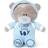Me to You Tiny Tatty Teddy 'Cutest Little Boy' Bear in Blue Baby Grow Official Collection
