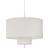 NEW WORKS. Margin Ø70 White Pendant Lamp ∅ 68cm